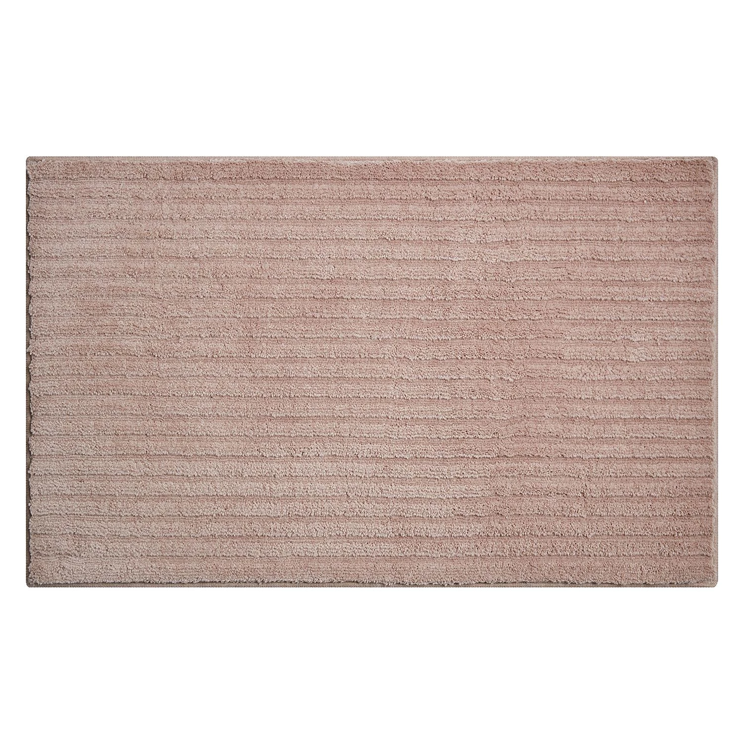 Grund Tapis de bain Riffle - Tissu - Marron clair - 60 x 100 cm