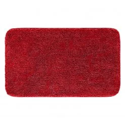 Grund Tapis de bain Melange - Tissu - Rouge - 60 x 100 cm