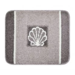 Grund Tapis de bain Aquatica - Tissu - Gris - 50 x 60 cm