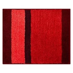 Grund Tapis de bain Room - Tissu - Rouge - 50 x 60 cm