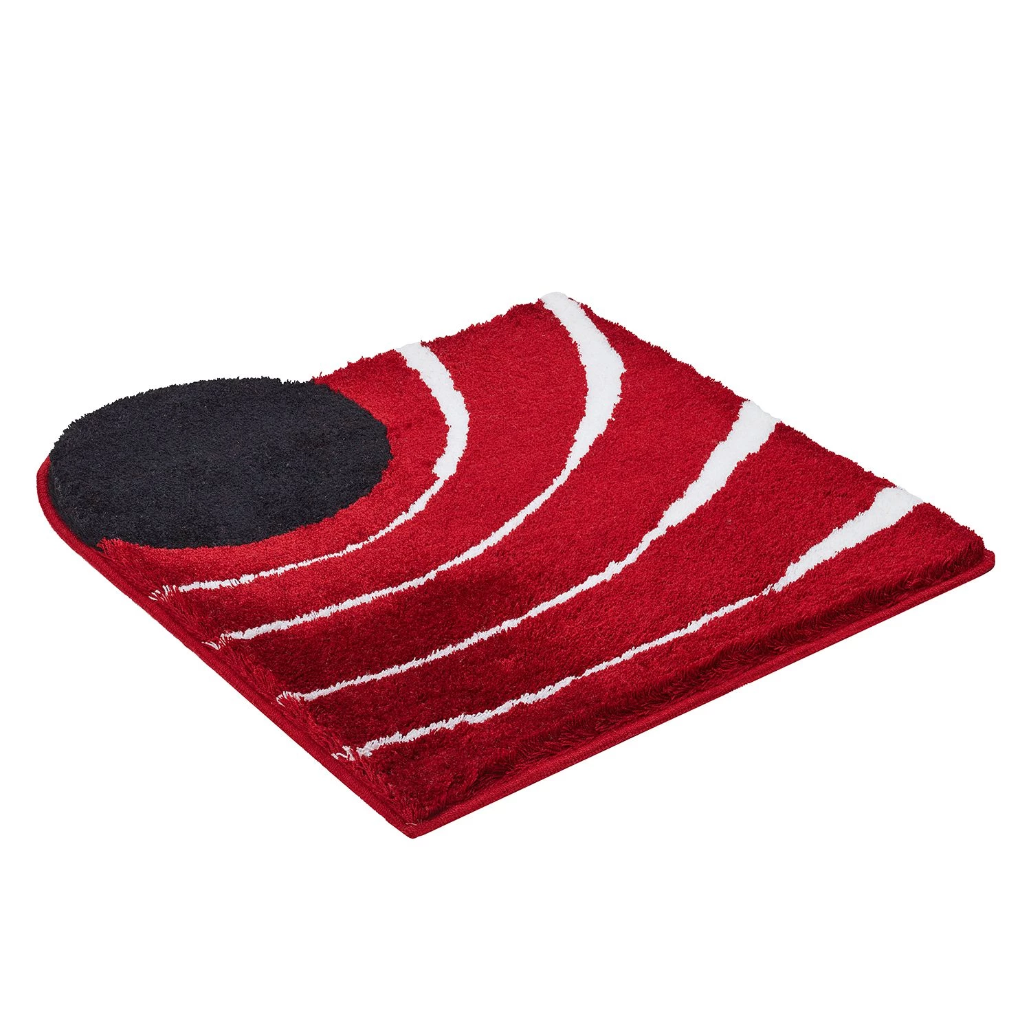 Grund Tapis de bain Colani 2 - Fibres synthétiques - Rouge – Image 2