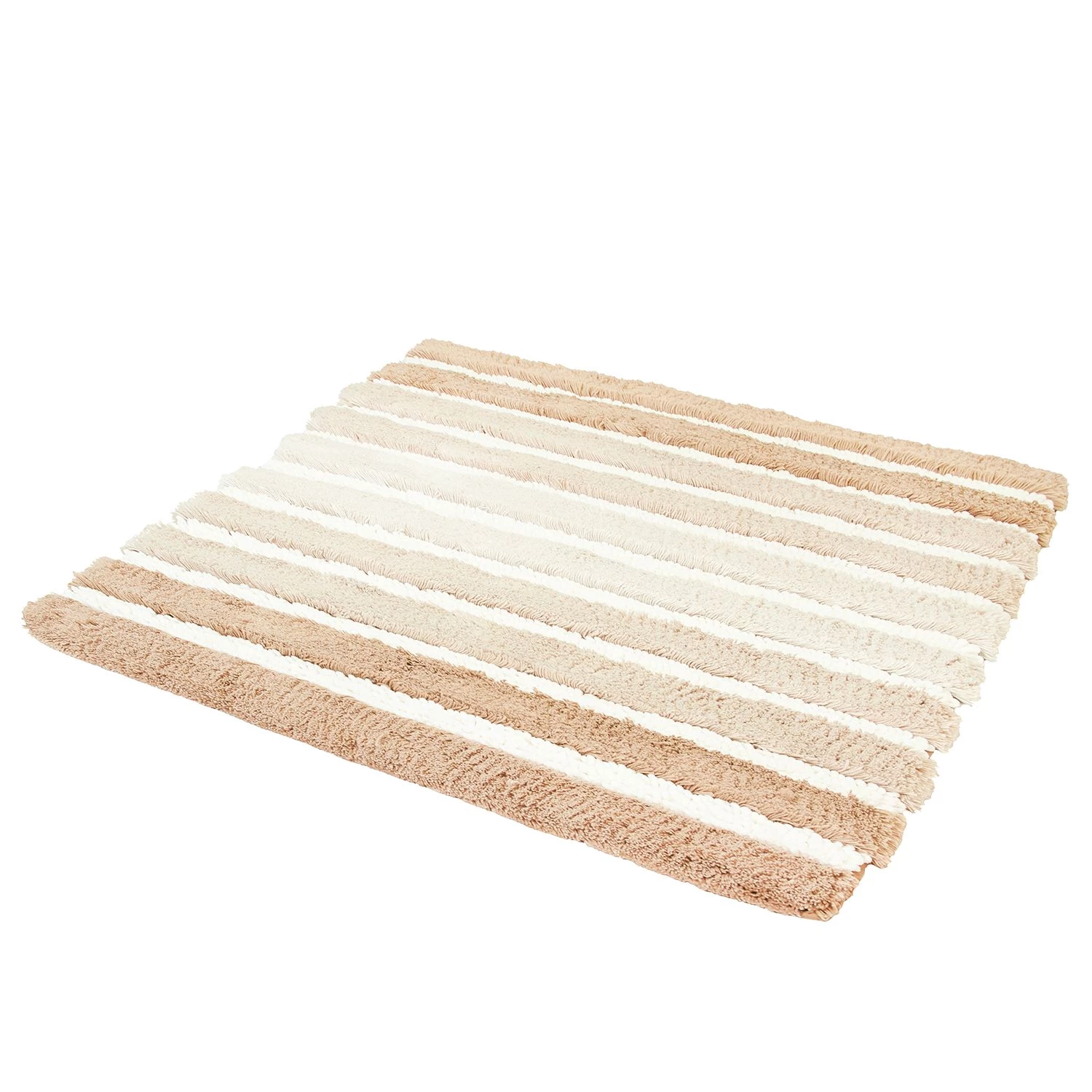 Kleine Wolke Tapis de bain Phoenix - Tissu mélangé - Beige - 60 x 60 cm