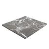 Kleine Wolke Tapis de bain Como - Coton - Gris - 60 x 60 cm