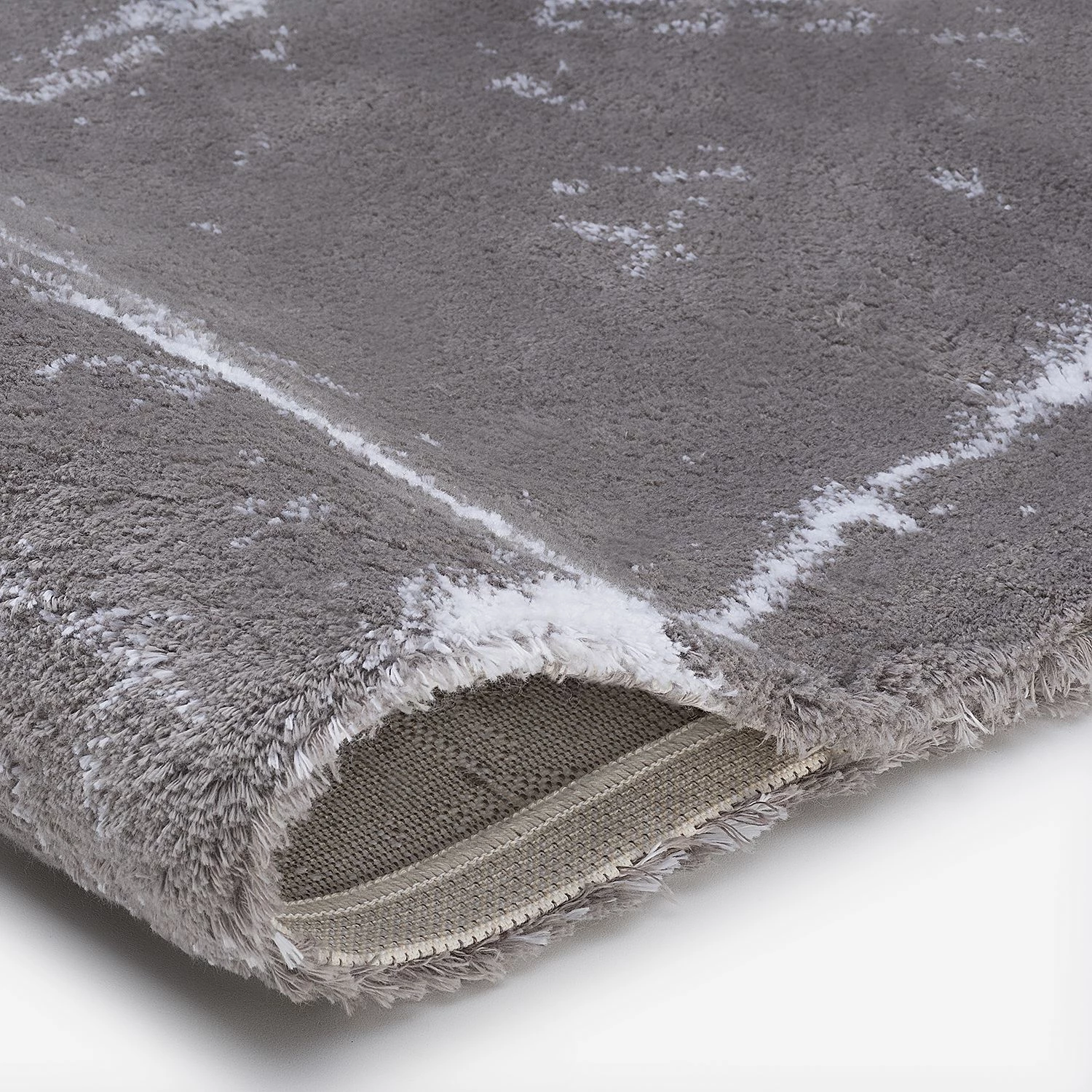 Kleine Wolke Tapis de bain Como - Coton - Gris - 60 x 60 cm – Image 2