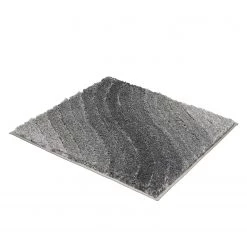 Kleine Wolke Tapis de bain Tender - Tissu mélangé - Gris - 60 x 60 cm