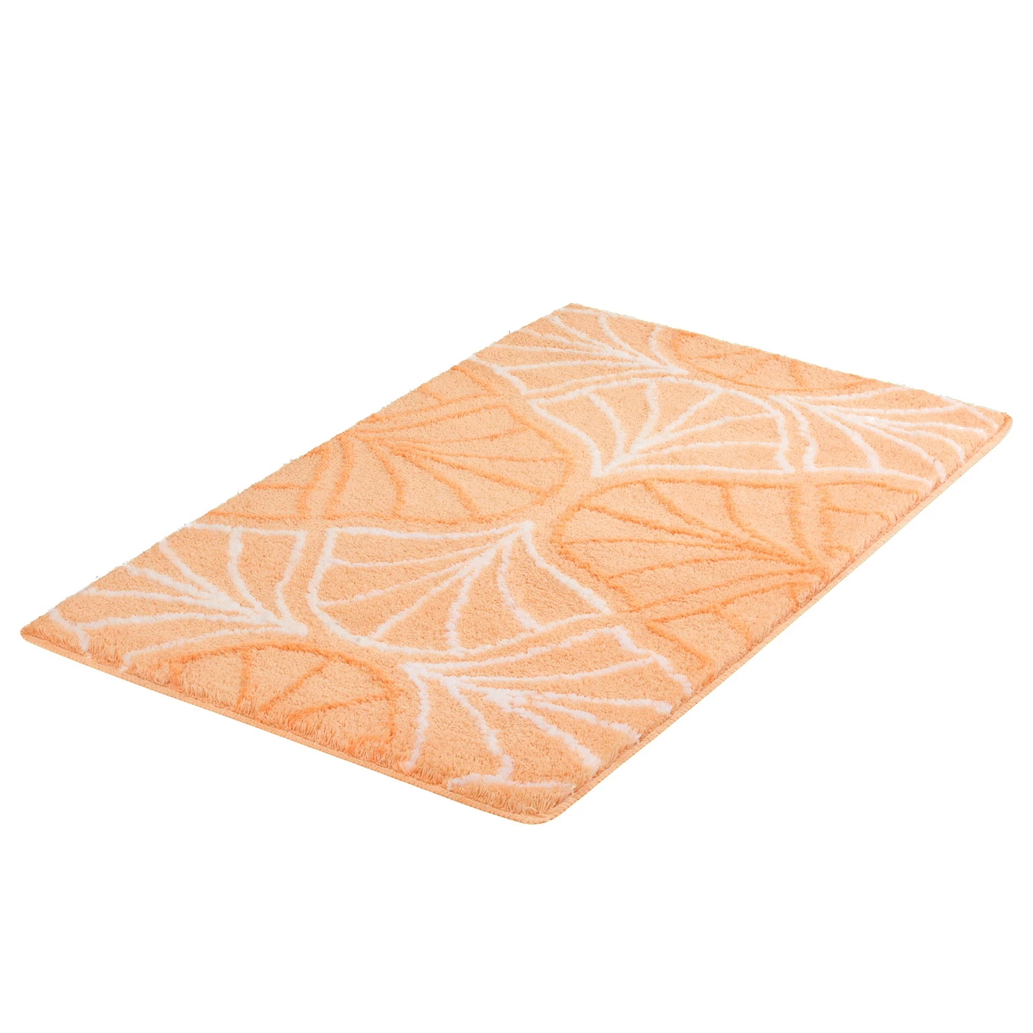Kleine Wolke Tapis de bain Bloom - Polyacrylique - Saumon - 90 x 60 cm – Image 3