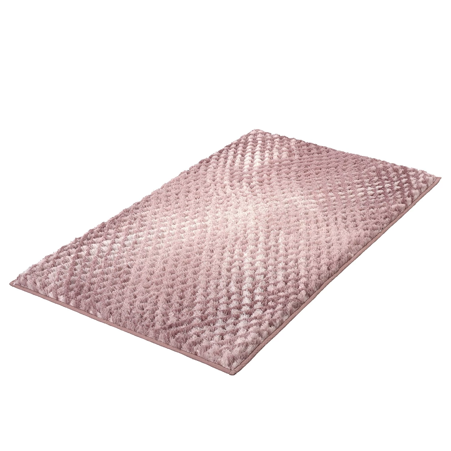 Kleine Wolke Tapis de bain Cory - Polyester - Rose bébé - 120 x 70 cm – Image 3