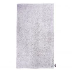 Tom Tailor Tapis de bain Cotton Double - Coton - Argenté - 60 x 100 cm