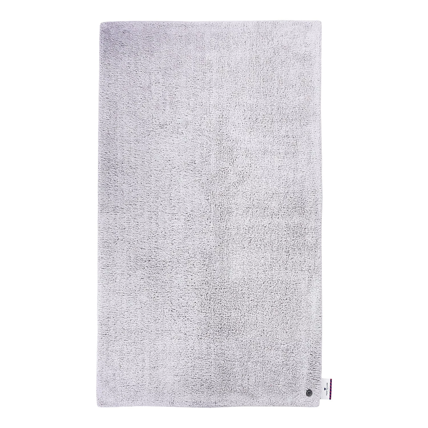 Tom Tailor Tapis de bain Cotton Double - Coton - Argenté - 60 x 100 cm