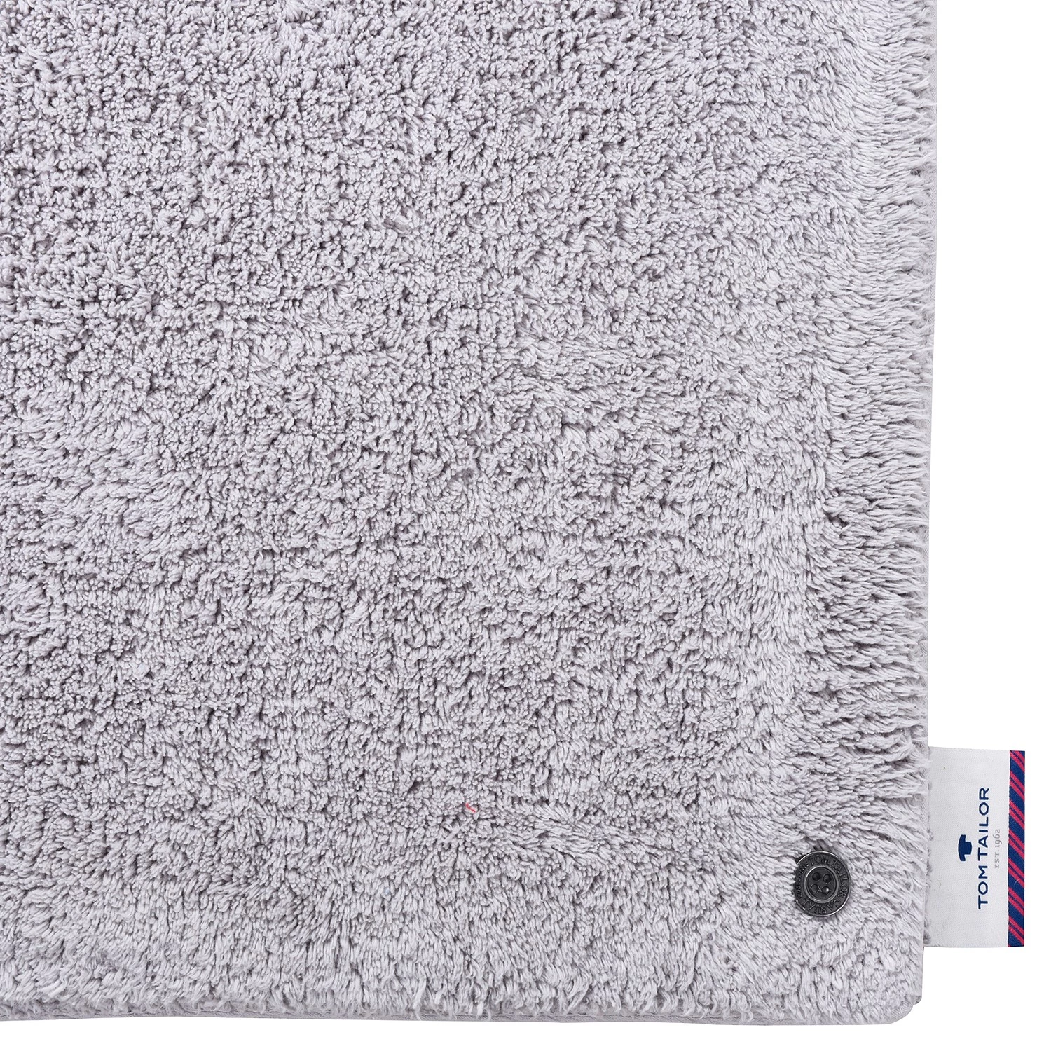 Tom Tailor Tapis de bain Cotton Double - Coton - Argenté - 60 x 100 cm – Image 4