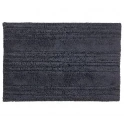 Schöner Wohnen Kollektion Tapis de bain Bahamas II - Coton - Anthracite - 60 x 90 cm