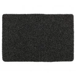 WENKO Tapis de bain Loop - Matière plastique - Gris