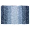 WENKO Tapis de bain Luso - Polyester - Bleu
