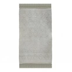 Tom Tailor Tapis de bain Vintage - coton - Vert - 70 x 120 cm