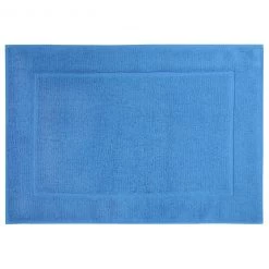 Freundin Home Collection Tapis de bain Home - Éponge - Bleu azur - 50 x 70 cm