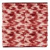 Heckett & Lane Tapis de bain Brenda - Éponge - Rouge - 60 x 60 cm