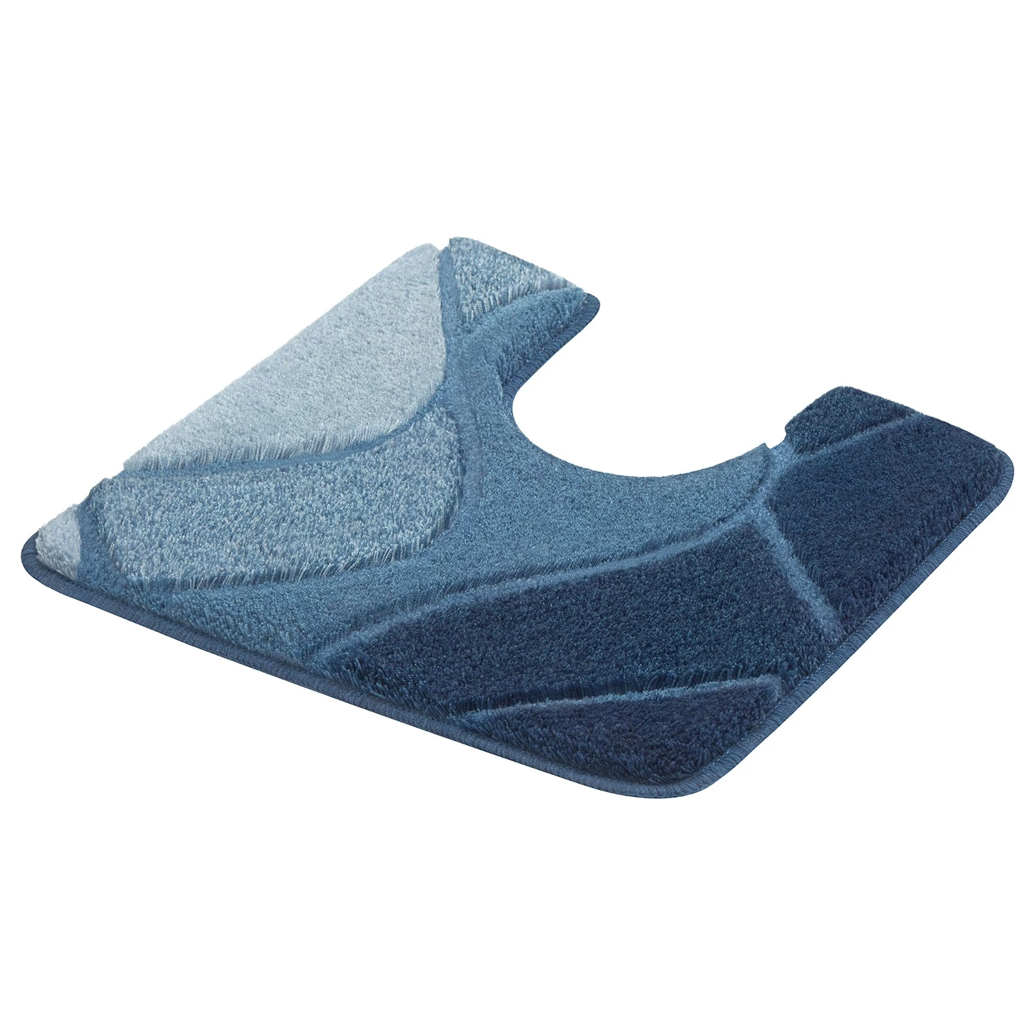 Kleine Wolke Tapis de bain Fiona II - Polyacrylique - Bleu – Image 2