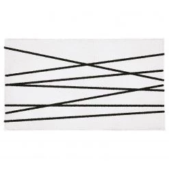 Kleine Wolke Tapis de bain Tira - Polyacrylique - Blanc - 60 x 100 cm