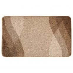 Kleine Wolke Tapis de bain Suri II - Polyacrylique - Marron - 70 x 120 cm