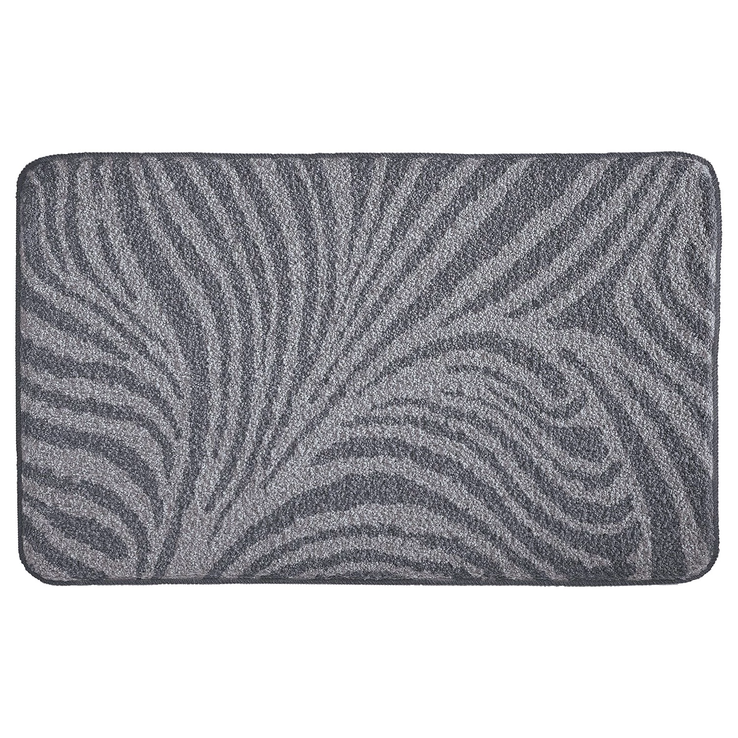 Kleine Wolke Tapis de bain Maine - Polyacrylique - Anthracite - 60 x 100 cm