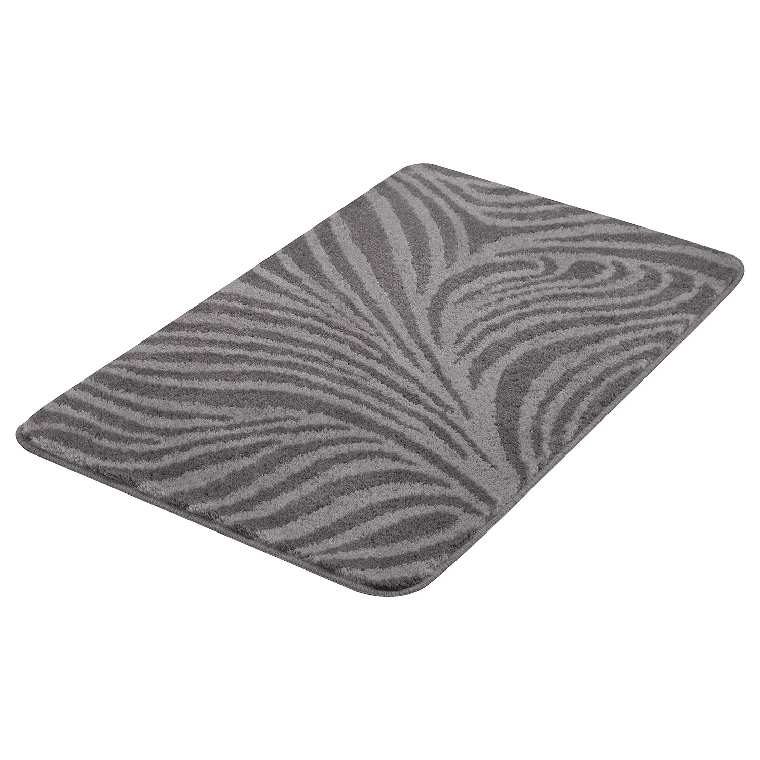 Kleine Wolke Tapis de bain Maine - Polyacrylique - Anthracite - 60 x 100 cm – Image 3