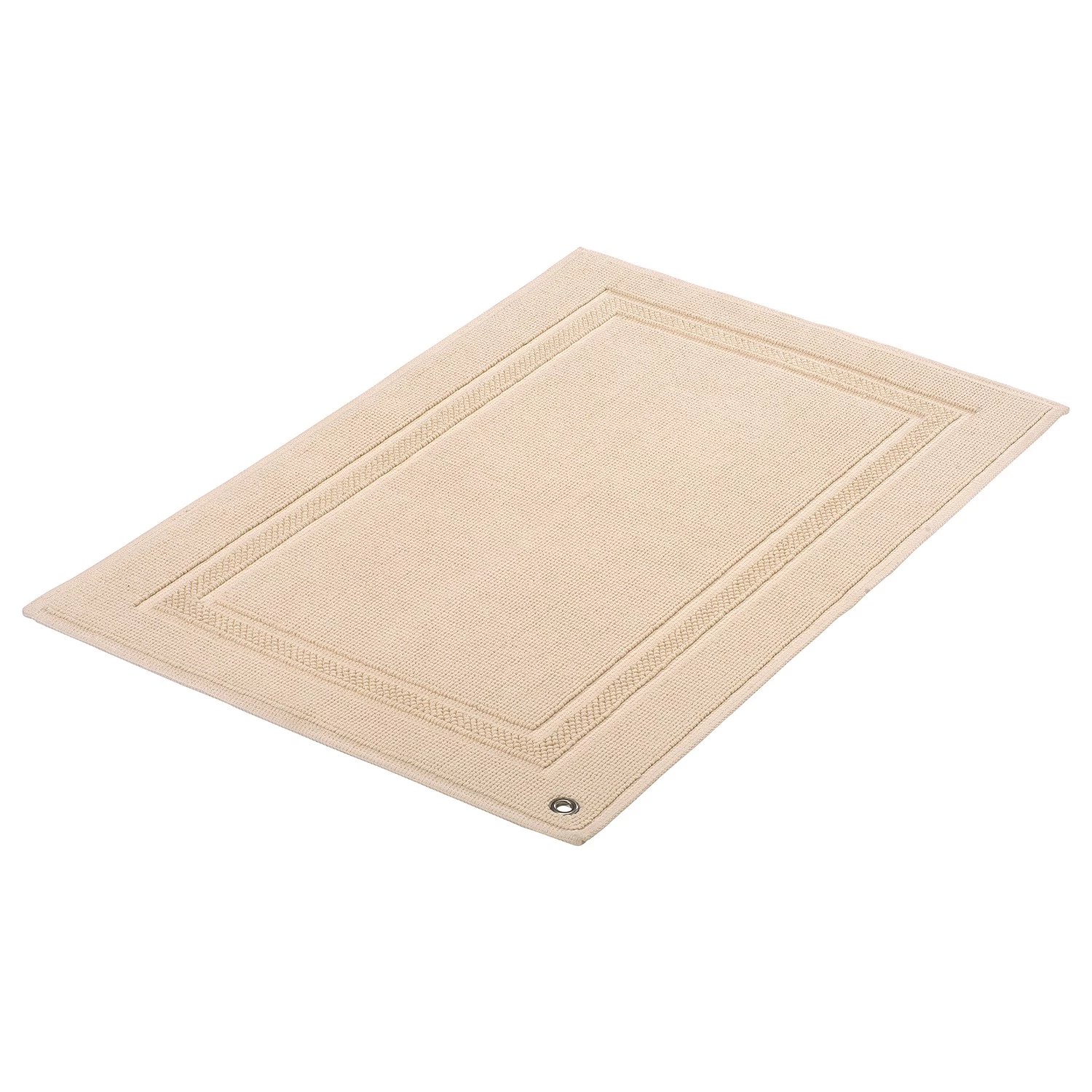 Kleine Wolke Tapis de bain Sara - Coton - Beige – Image 2