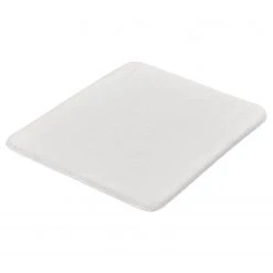 Kleine Wolke Tapis de bain Cecil - Polyester - Blanc - 50 x 60 cm