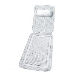 WENKO Tapis de baignoire antidérapant Confort - Matière plastique - Blanc