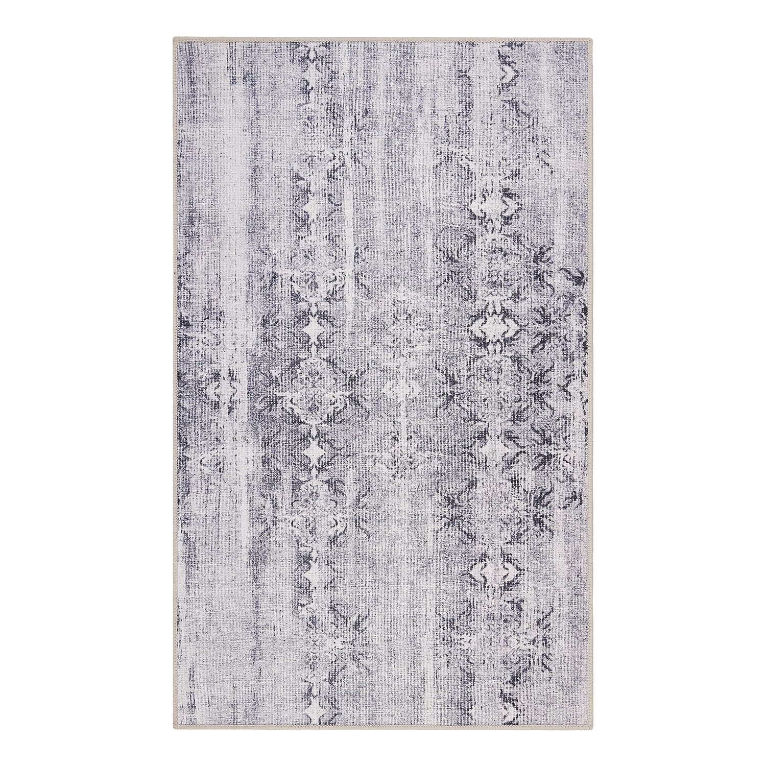 Wecon Home Tapis de bain Sydney - Polyester - Gris - 70 x 120 cm