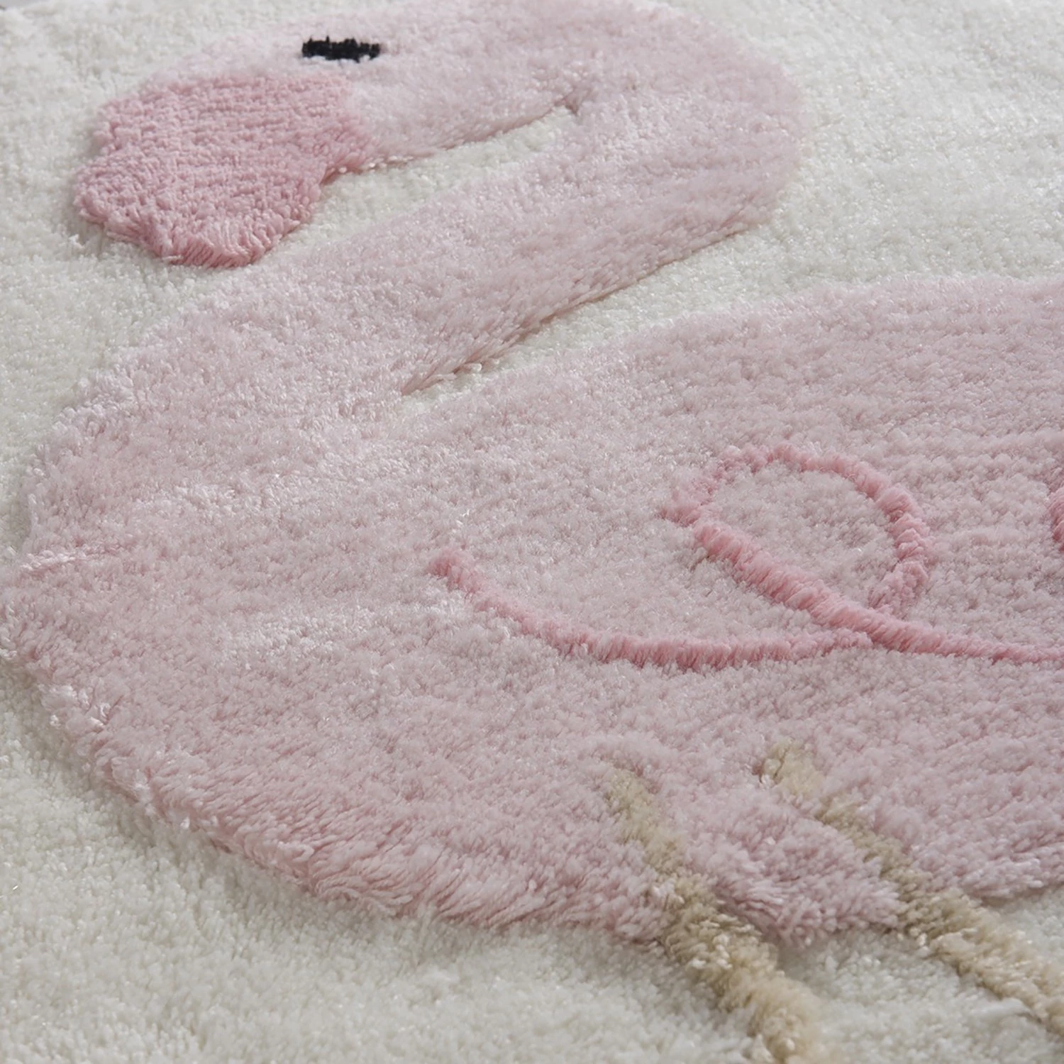 Twentyfour Tapis de bain Pink Flamingo (3 éléments) - Acrylique - Rose – Image 3