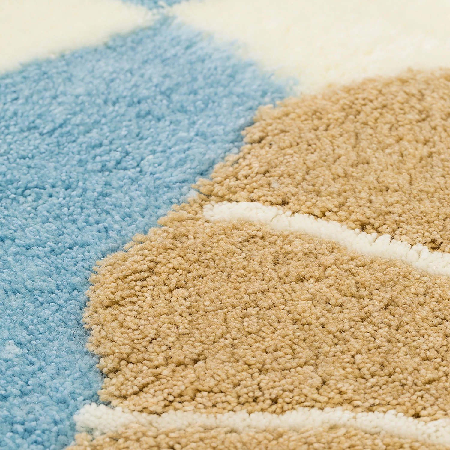 Twentyfour Tapis de bain Deniz (3 éléments) - Acrylique - Bleu – Image 3