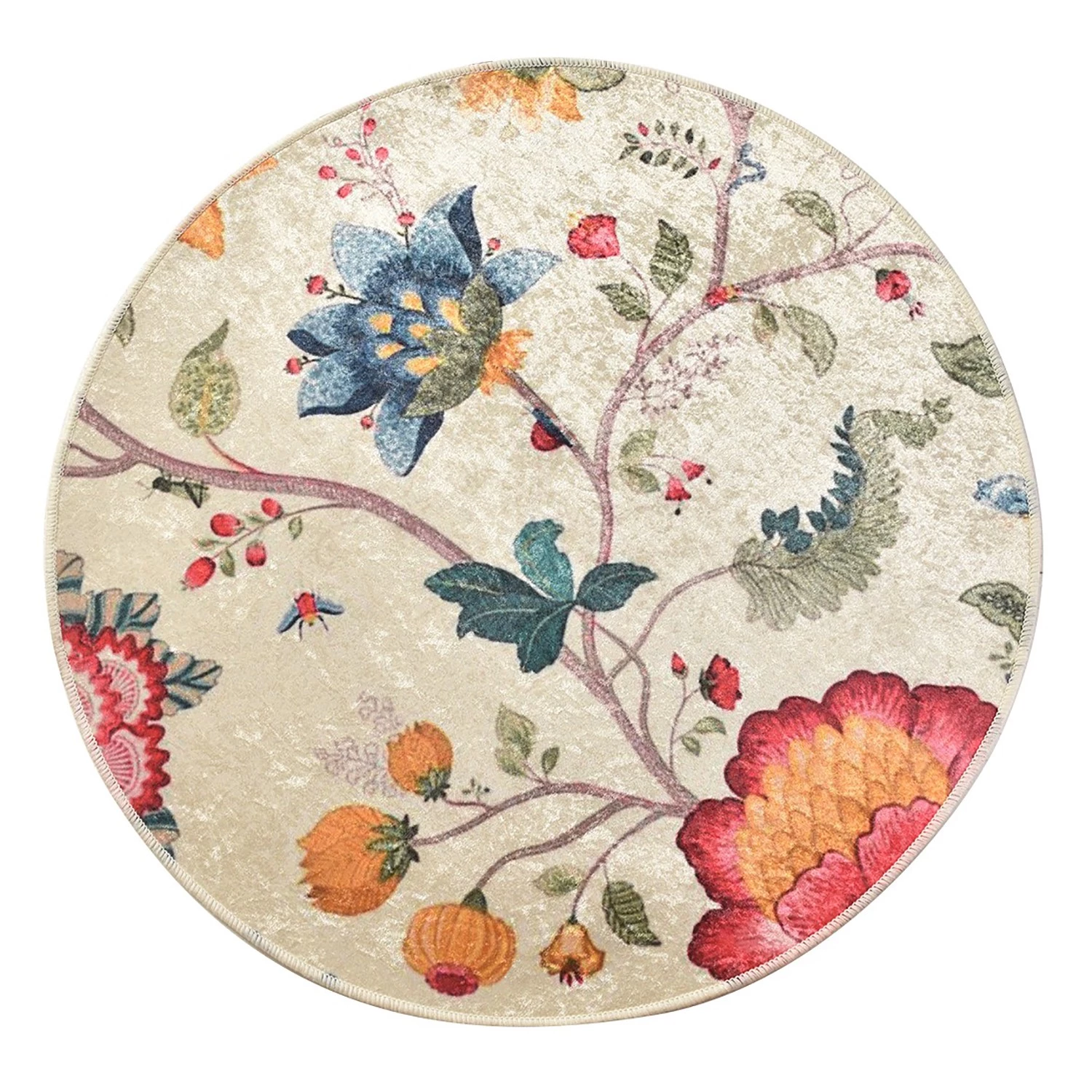 Twentyfour Tapis de bain Arya II - Micropolyamide - Multicolore