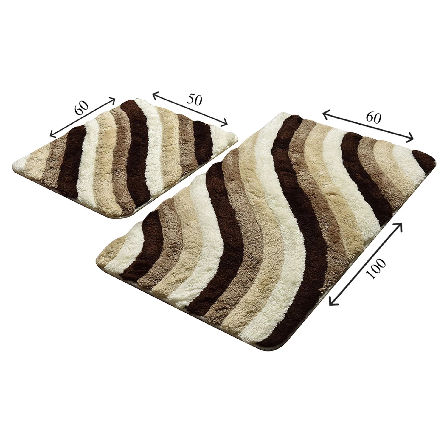 Twentyfour Tapis de bain Colorful (2 éléments) - Acrylique - Multicolore – Image 4