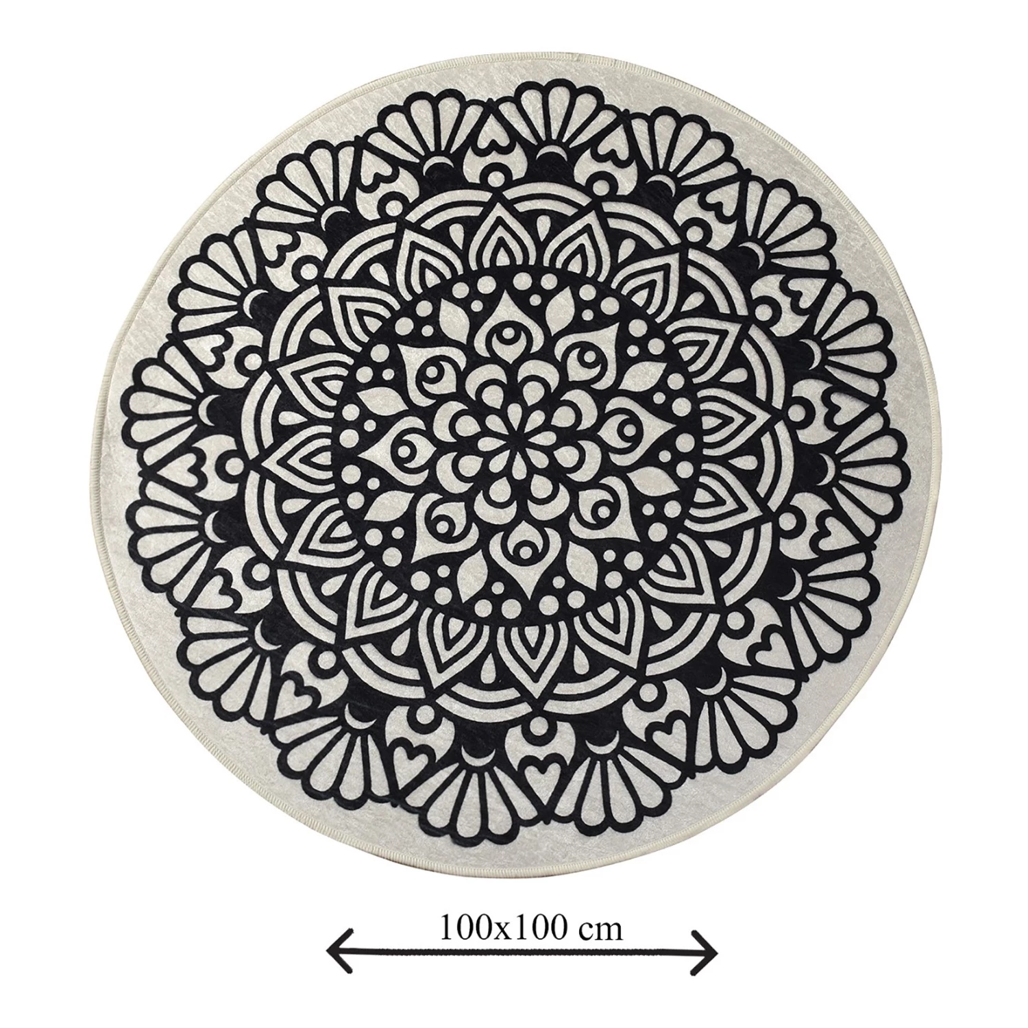 Twentyfour Tapis de bain Kozzy - Velours- Multicolore – Image 4