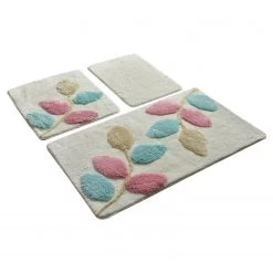 Twentyfour Tapis de bain Innovia (3 éléments) - Acrylique - Multicolore