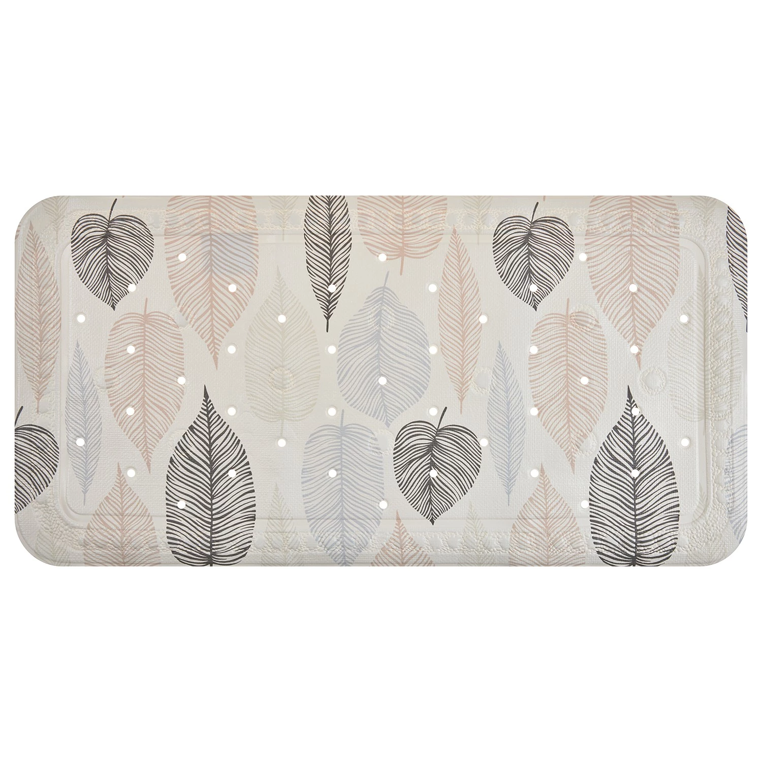 Grund Tapis de baignoire antidérapant Duetto - Polyester PVC - Marron