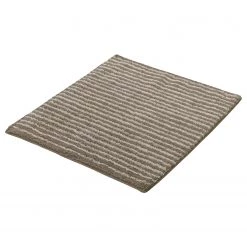 Kleine Wolke Tapis de bain Amelia - Coton - Taupe - 60 x 50 cm