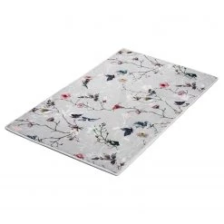 Kleine Wolke Tapis de bain Flores - Tissu - Multicolore - 90 x 60 cm