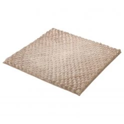 Kleine Wolke Tapis de bain Cory - Tissu - Rose - 60 x 60 cm