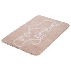 Kleine Wolke Tapis de bain Face - Tissu - Perle - 120 x 70 cm