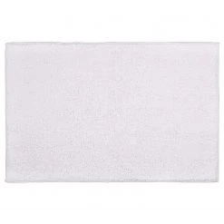 WENKO Tapis de bain Ono - Coton - Blanc