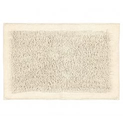 WENKO Tapis de bain Sidyma - Coton - Beige