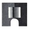Grund Tapis de bain Capricio I - Tissu - Anthracite